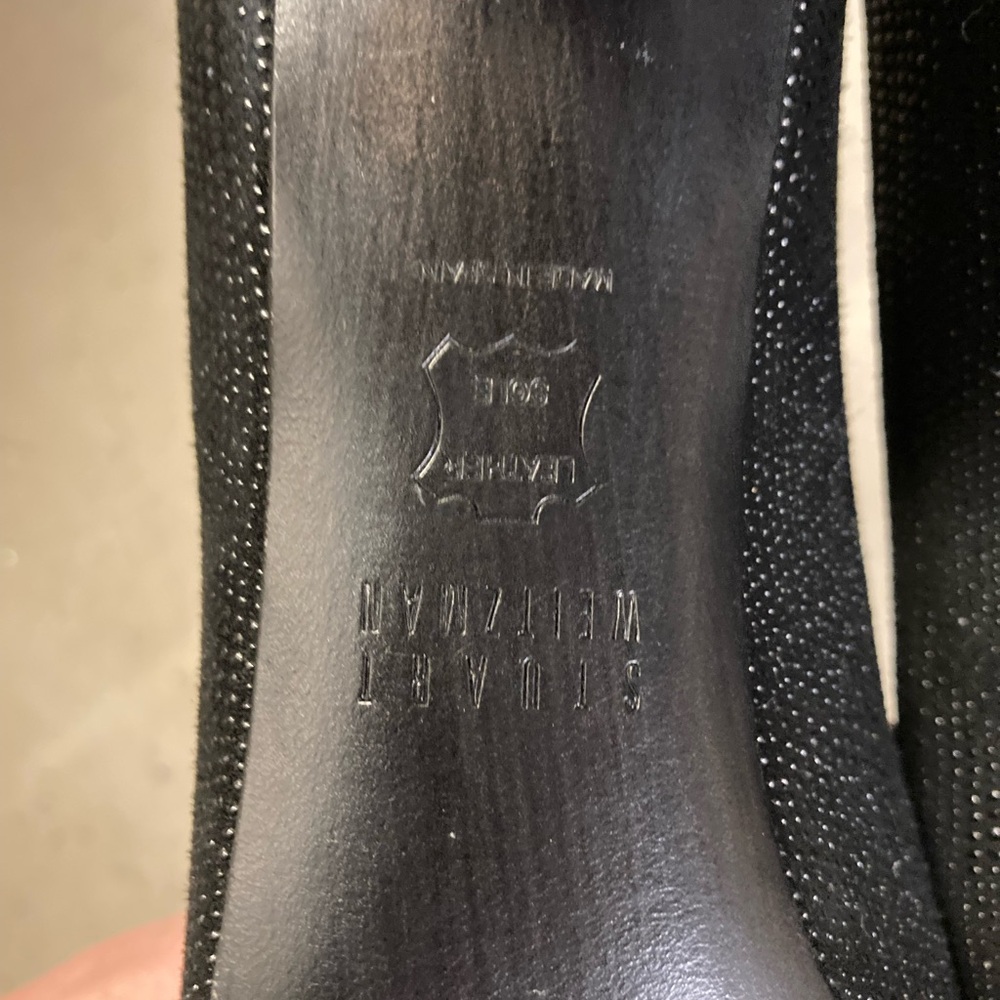 Stuart Weitzman Black Heels - Picture 3 of 7
